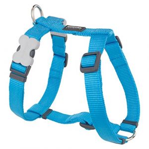 RedDingo Harnais uni pour chien Turquoise Taille L 25 mm