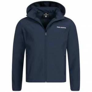 KIRKJUB&Oslash;UR "Hestur" Hommes Veste SOFTSHELL 10 000 mm colonne d'eau bleu