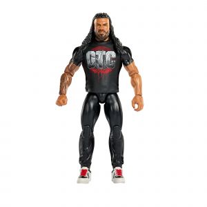 Mattel WWE Figurine articul&eacute;e s&eacute;rie Main Event Roman Reigns de 15 cm &agrave; Collectionner, Main Event S&eacute;rie 160, 14 Points d&rsquo;Articulation et Look r&eacute;aliste, JHH82