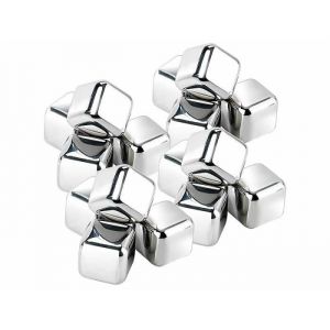 Rosenstein & Sohne : 16 glaçons en acier inoxydable