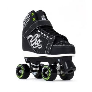 Rio Roller Mayhem II Patins à roulettes Unisexe pour Adulte Noir Taille 43