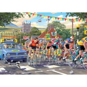 Falcon County Show – Puzzle de 500 pièces XL pour adultes – Magnifiquement illustré – Puzzle de 500 pièces pour adultes, activité amusante pour la maison, puzzles pour les jours de pluie, anniversaire