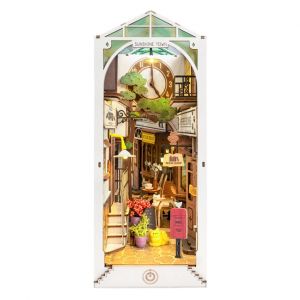 Image de Maquette serre-livres lumineuse en bois Prague Rolife