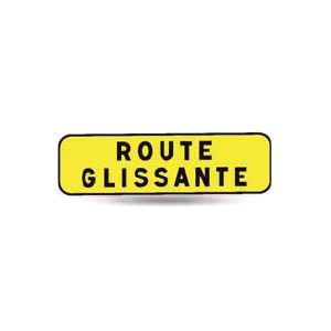 Taliaplast 525106 - Panonceau indication route glissante km c2 900x250mm
