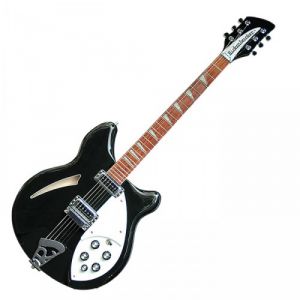 Image de Rickenbacker 360 Black Stereo + Etui