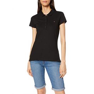 Tommy Hilfiger Polo NEW CHIARA STR PQ POLO SS multicolor - Taille XXL,S,L,XS