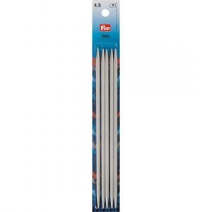 Prym Aiguilles Double Pointes 20 Cm N°4,5