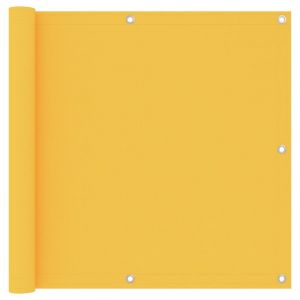 Écran de balcon brise pare vue protection confidentialité 90 x 300 cm tissu oxford jaune 02_0010200
