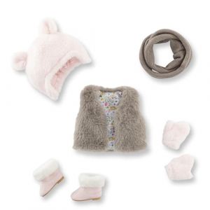 Corolle Ma - Coffret Hiver et Accessoires, vêtements, pour poupée Ma, 36cm, dès 3 Ans, 9000212840