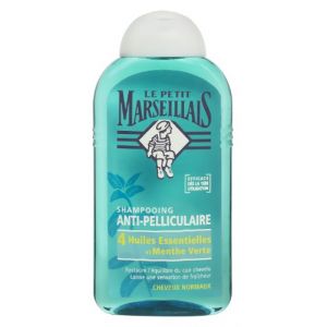 Image de Le Petit Marseillais Anti-Pelliculaire - Shampooing 4 Huiles Essentielles et Menthe Verte