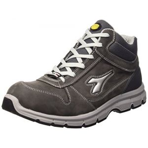 Diadora Run High S3, Chaussures de travail mixte adulte, Gris (Grigio Castello), 44 EU