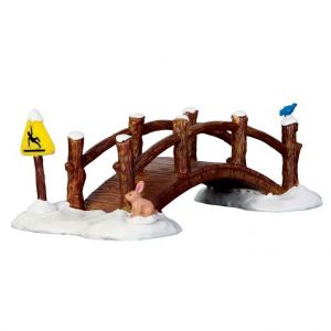 Lemax Petit pont de bois 19 x 9 x 5.6 cm