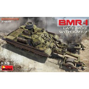 Mini Art Maquette Char Bmr-1 Late Mod. With Kmt-7