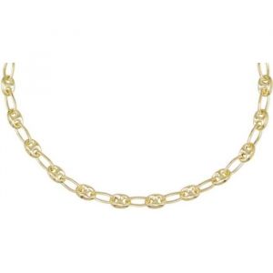 Collier Grain de Café Or Jaune - Homme ou Femme - 60cm