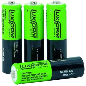 Luxform 4 Piles rechargeables 800 MAh NimH multicolores