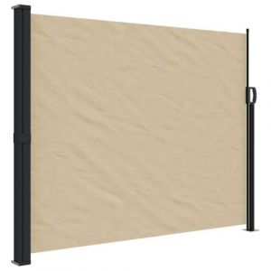 VidaXL Auvent latéral rétractable beige 170x300 cm, écran d’intimité de jardin, brise-vue de balcon, écran d'extérieur, 4004330