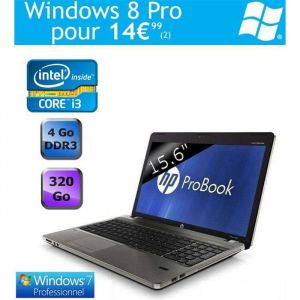 HP A6E14EA - ProBook 4530s 15.6" avec Core i3-2350M 2.3 GHz