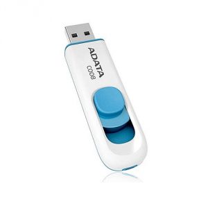 Adata AC008-16G-R - Cl&eacute; USB 2.0 C008 16 Go r&eacute;tractable