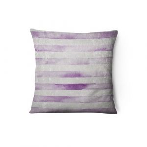 Image de Home Mania - Housse de coussin en velours Lina - L. 43 x l. 43 cm - Violet - Velvet