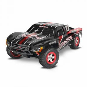 Traxxas Slash 4X4 Noir - 1/16 Brushed avec accus et chargeur USB - RTR
