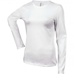 Kariban T-shirt manches longues femme Col Rond
