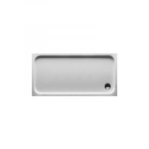 Image de Duravit Receveur de douche rectangulaire D-CODEavec antidérapant blanc 1500x750x85mm