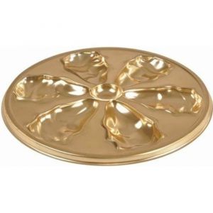 Set de 2 plateaux a huitres or
