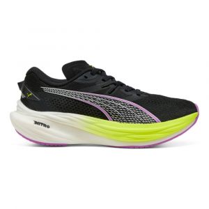 Puma Deviate Nitro 3 Chaussure De Running Sans Stabilisateurs Femmes - Noir, Jaune, Pointure 41
