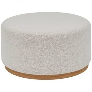 Atmosphera Pouf XL Nesky blanc créateur d'intérieur