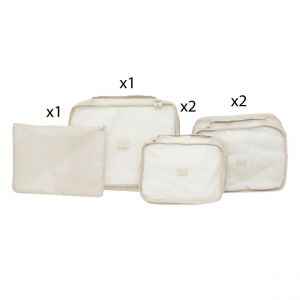 Lot organiseur valise Aloha 6 pièces