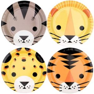 Image de My Little Day 8 assiettes mini f&eacute;lins