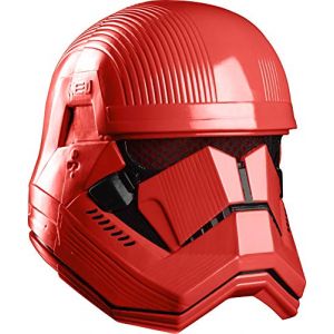 Image de Masque luxe intégral rouge Sith trooper adulte Taille Unique