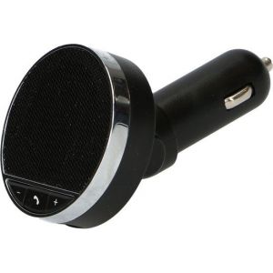 All Ride Chargeur de voiture et haut-parleur Bluetooth - Chargeur de voiture USB - Prise allume-cigare - Noir