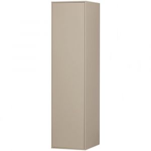 Vtwonen Armoire 1 porte 50x58x200 cm en pin massif gris clair - moli