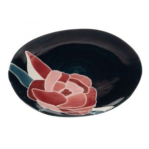 Amadeus Lot de 6 assiettes à dessert 20.5 cm décoré en grès