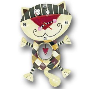 Enesco Sudtrading Pendule en forme Chat