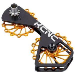 Image de KCNC Jockey Wheel With Ceramic Bearings For Shimano Dura Ace 9000/ultegra 6800 11s 14/16t Black / Gold