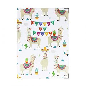 Prot&egrave;ge carnet sant&eacute; enfant couleur motif lama Color Pop - France - 22 x 16 cm