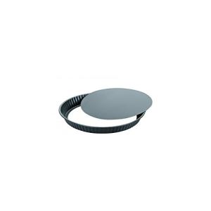 Image de Ibili 824228 - Moule à tarte dentelé Moka en acier (28 cm)