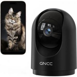 Caméra de Surveillance Intérieure 2K GNCC avec Détection Humaine AI et Suivi Intelligent