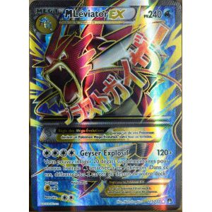 Image de Asmodée Méga Léviator Ex - Carte Pokémon Ultra Rare Full Art XY Rupture Turbo