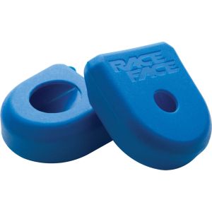 RaceFace RACE FACE Paire de Protges Manivelles Carbone BOOT PEDAL Bleu