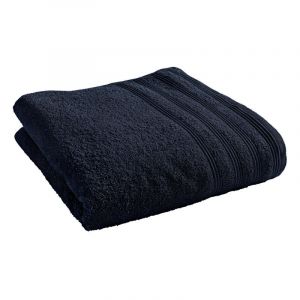 Univers décor Drap de douche "Spa" 70 x 140 cm / 400 gr/m² - Couleur: "Spa" Bleu Nuit