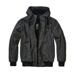 Brandit Essential Jacket Homme Veste d'hiver anthracite L 100% Coton