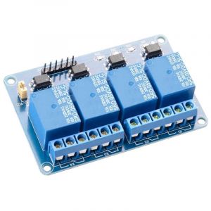 Carte de module de relais optocouplé OcioDual 4 canaux 5V 10A pour Arduino