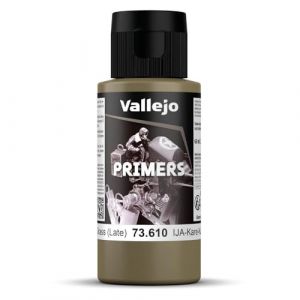 Vallejo Apprêt pour maquette - 60 ml - Polyuréthane - Coloré IJA Kare Kusa