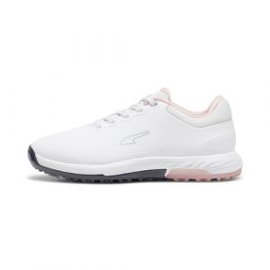 Image de Puma Femme Alphacat Nitro WMNS Golf Shoe, White-Deep Navy-Peach Smoothie, 39 EU