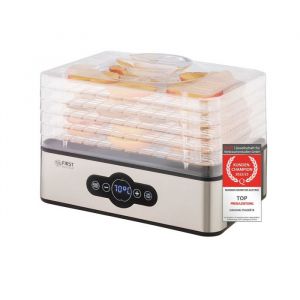 Déshydrateur alimentaire 5 plateaux sans BPA - LCD Minuterie - Thermostat Réglable -240W