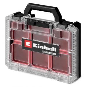 Einhell Bo&icirc;te de rangement E-Case Half Size (compatible avec E-Case standard &agrave; verrouillage Half Size, E-Case Half Size et la plaque d&rsquo;adaptation E-Case, max. 12,5 kg, avec 4 bo&icirc;tes de rangement)