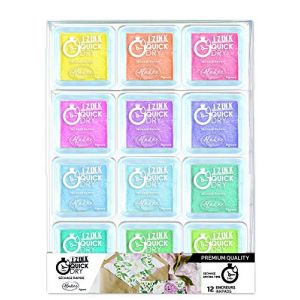 Aladine Encreur Izink Quick Dry Pastel 12 pcs